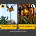 Eolstice Solar Powered Garden Light, Luminous Ground Insertion Stake ...