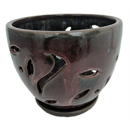 Round Orchid - Ceramic Round Orchid Pot/Saucer - 7