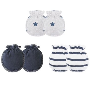 2-pack cotton jersey scratch mittens - White - Kids | H&M