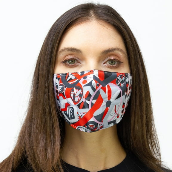 Adult Unisex Single Pack Face Mask with Adjustable Straps and Pocket