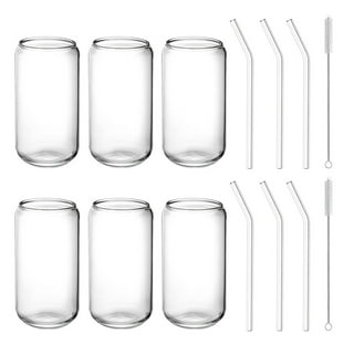 Dragonus Beer Can Glasses - Can Shaped Beer Glass Cups -- Soda Pop