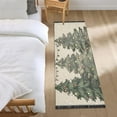 thumbnail image 3 of Yayeee Runner Rug for Bedroom 2'x6' Machine Washable Hallway Non Slip Mat, Christmas Stars, 3 of 8
