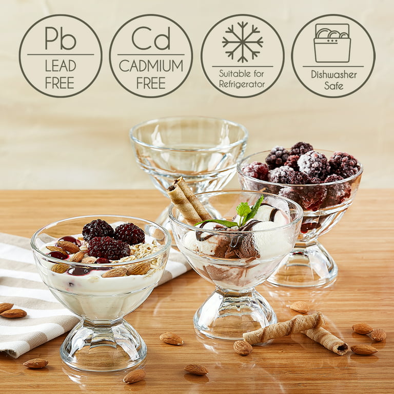 Ice Cream Bowls: Sundae Glasses & Small Dishes