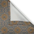 thumbnail image 4 of Ambesonne Moroccan Grommet Curtain Single Panel, Traditional, 50"x60", Blue Sepia Redwood, 4 of 5