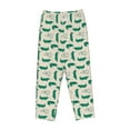 thumbnail image 4 of Balery Cartoon Crocodile print Women's Pajama Pants,Ultra Lightweight Pjs,Lounge Pant-Small, 4 of 9