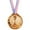 Gold/Silver/Coppery, variant on 10-Pack Gold Silver Bronze Award Medals for Kids and Adult Sports Tournaments Prize Round with Neck Ribbon for Olympic Style for Children School Sports or Any Competition (Gold)