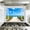Color 3, variant on Kitchen Backsplash Peel and Stick Wall Murals Window View Sunset Pink Orange Tulip Flower Field Wilderness Removable Mural 35.4"W x 23.6"H, Oil Proof Vinyl Wallpaper for Fireplace & Behind Stove