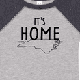 thumbnail image 4 of Inktastic It's Home- State of North Carolina Outline Boys or Girls Baby Bodysuit, 4 of 5