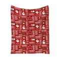 thumbnail image 2 of Nkmbld Christmas Fleece Throw Blanket Flannel Plush Blanket, Holiday Theme Home Decor Fuzzy Warm and Cozy Throws for Winter Bedding, Couch and Gifts, 2 of 8
