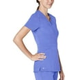 thumbnail image 3 of Adar Pro Scrubs For Women - Tailored Peplum Scrub Top, 3 of 7