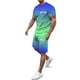 thumbnail image 1 of Playeras Estampadas Para Hombre, Camiseta Holgada Con Estampado De Letras De Ciudad Para Hombre, Conjunto De Ropa Deportiva De Verano, Ropa Deportiva Informal, 1 of 4