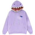 thumbnail image 7 of Unisex Shark Tooth Hoodie Pullover Loose Long Sleeve Oversized Hooded Sweatshirt for Men Women Cute Streetwear Tops with Pocket S‑XXL, 7 of 7