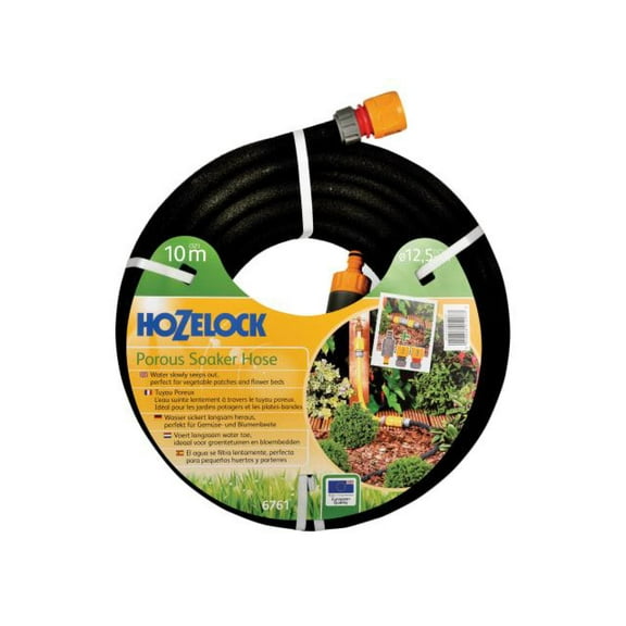 Hozelock - 6761 Porous Soaker Hose 10m 12.5mm (1/2in) Diameter