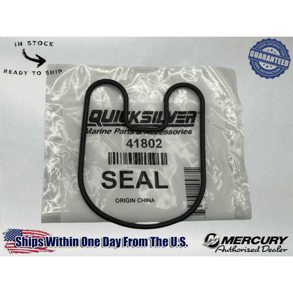 Mercury OEM Alpha Bravo Exhaust Y-Pipe to Gimbal Seal Gasket O-ring 41802