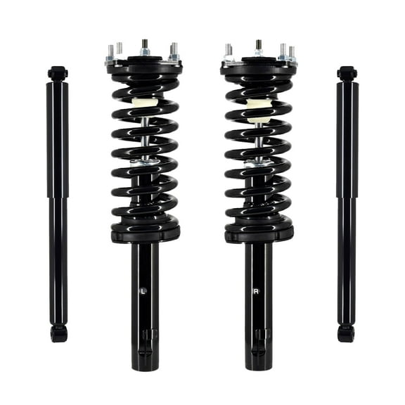 Front - Rear Quick Complete Strut-Shock For 2005-2010 Jeep Grand Cherokee AWD