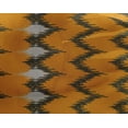 thumbnail image 4 of oneOone Georgette Viscose Fabric Chevron Ikat Fabric Prints By Yard 42 Inch Wide, 4 of 4
