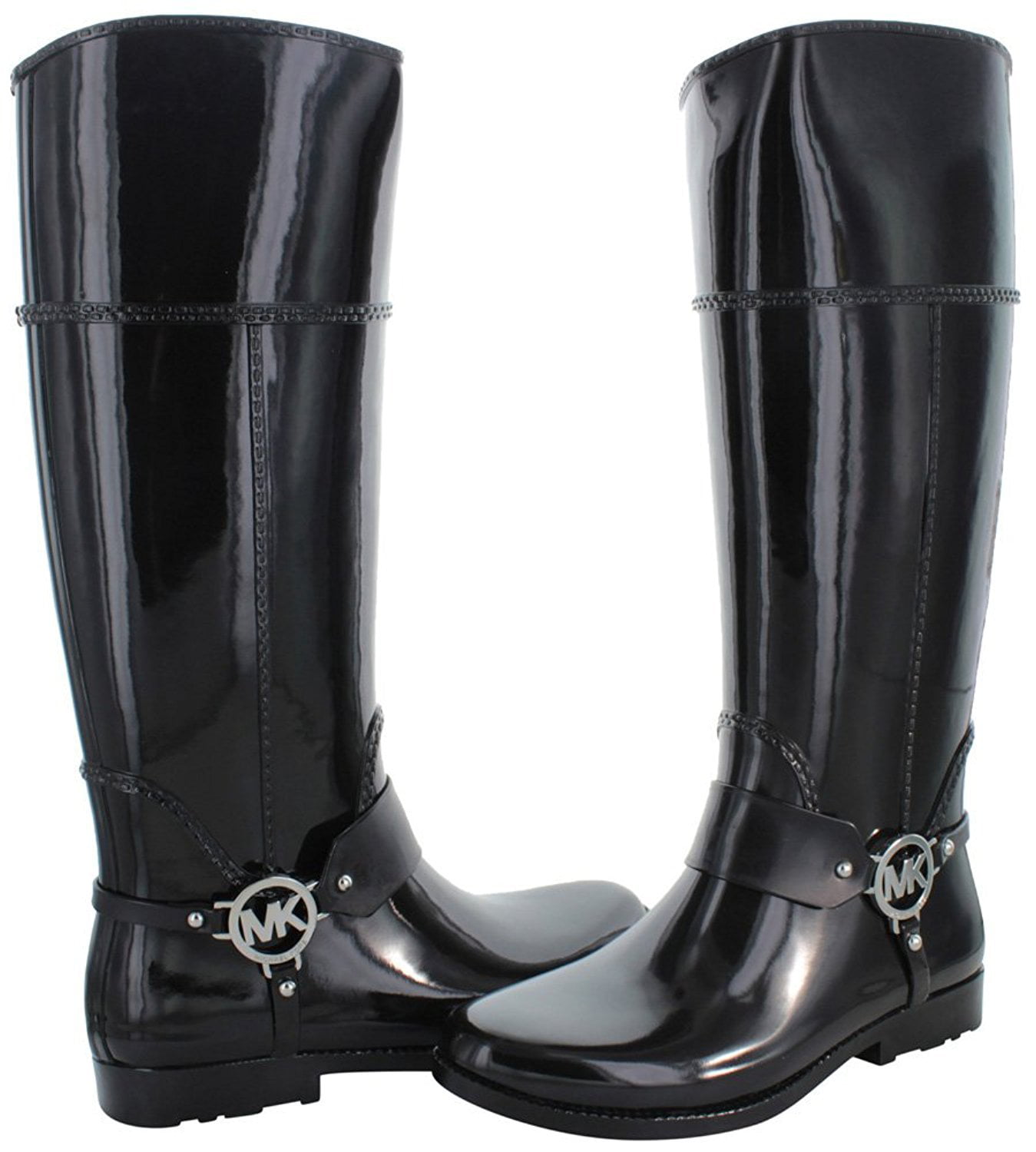 MICHAEL Michael Women's Fulton Tall Harness Rain Boots, 7 B(M) US - Walmart.com