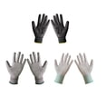 thumbnail image 2 of Qarigey Guante de protección para el trabajo Construcción Jardinería Guantes de nylon Trabajadores electricistas Protector de manos con revestimiento guantes y mitones Blanco S Qarigey AP018770-10, 2 of 6