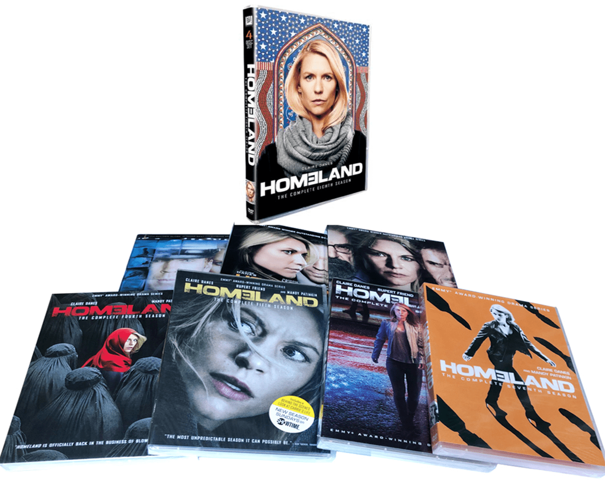 Homeland Complete DVD Collection - Seasons 1-8, 32 Discs
