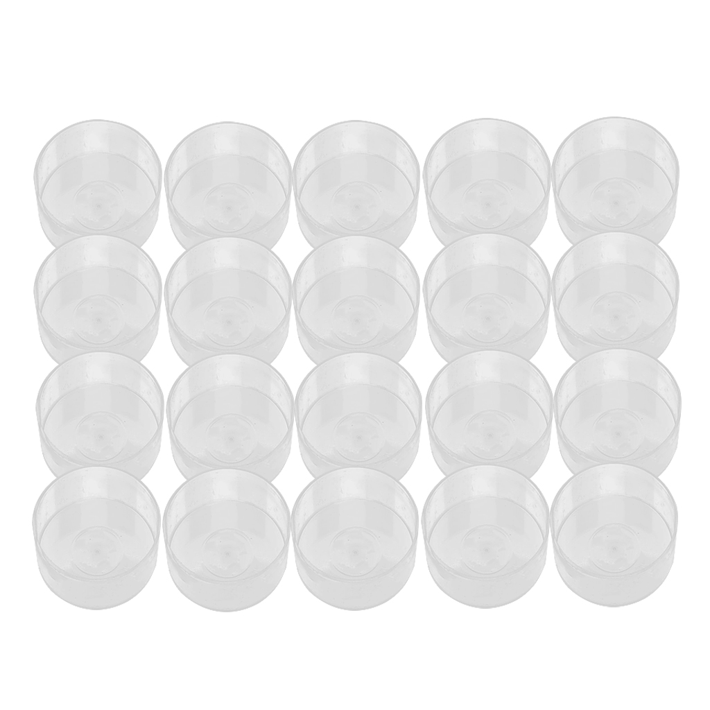 DIY Plastic Candle Mold 4 Shape Containers Jewelry Container Box Holder Mold Candle Soap Making Holder Crafts Supplies