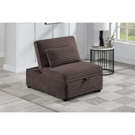 Poundex Convertible Sofa