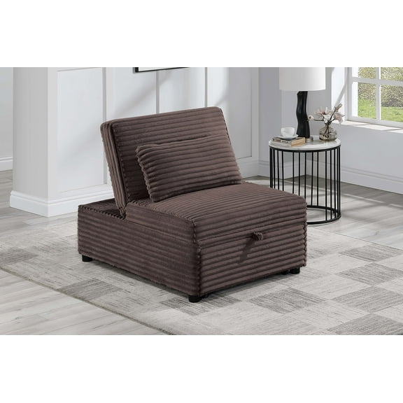 Poundex Convertible Sofa