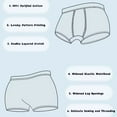 thumbnail image 4 of BIIOVENR 4Pcs Toddler Underwear Boxer Briefs Kids Shorts 100% Cotton Super Soft Breathable Panties for Girls, 4 of 5
