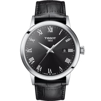 Tissot PRC 200 Men's Sport Watch, Quartz, Black Dial & Leather