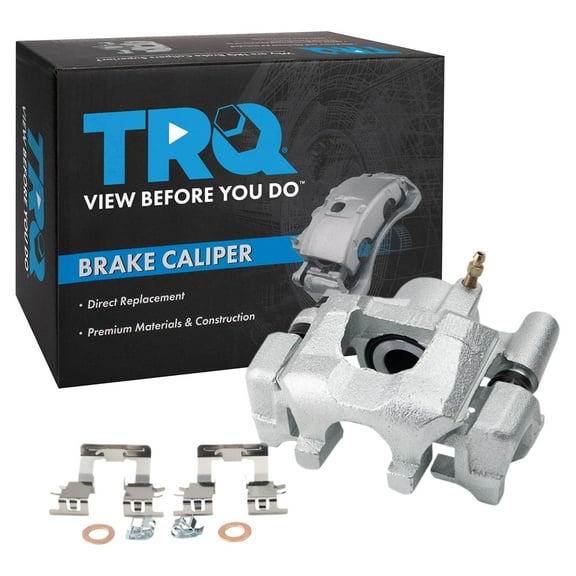 TRQ Rear Left Brake Caliper w/Bracket Drivers Side Compatible with 2002-2003 Lexus ES300 2004-2006 ES330 2002-2006 Toyota Camry