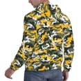 thumbnail image 3 of Hoodies for Men - Yellow Green Camouflage Long Sleeve Comfrt Men'S Fashion Hoodies & Sweatshirts, Sweatshirts for Men Hoodies Pullover Clothing Clothes with Pouch, 3 of 7