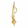 thumbnail image 2 of 14K Yellow Gold Polish Finish 3-Dimensional Moveable Sailboat Slide Pendant, 2 of 3