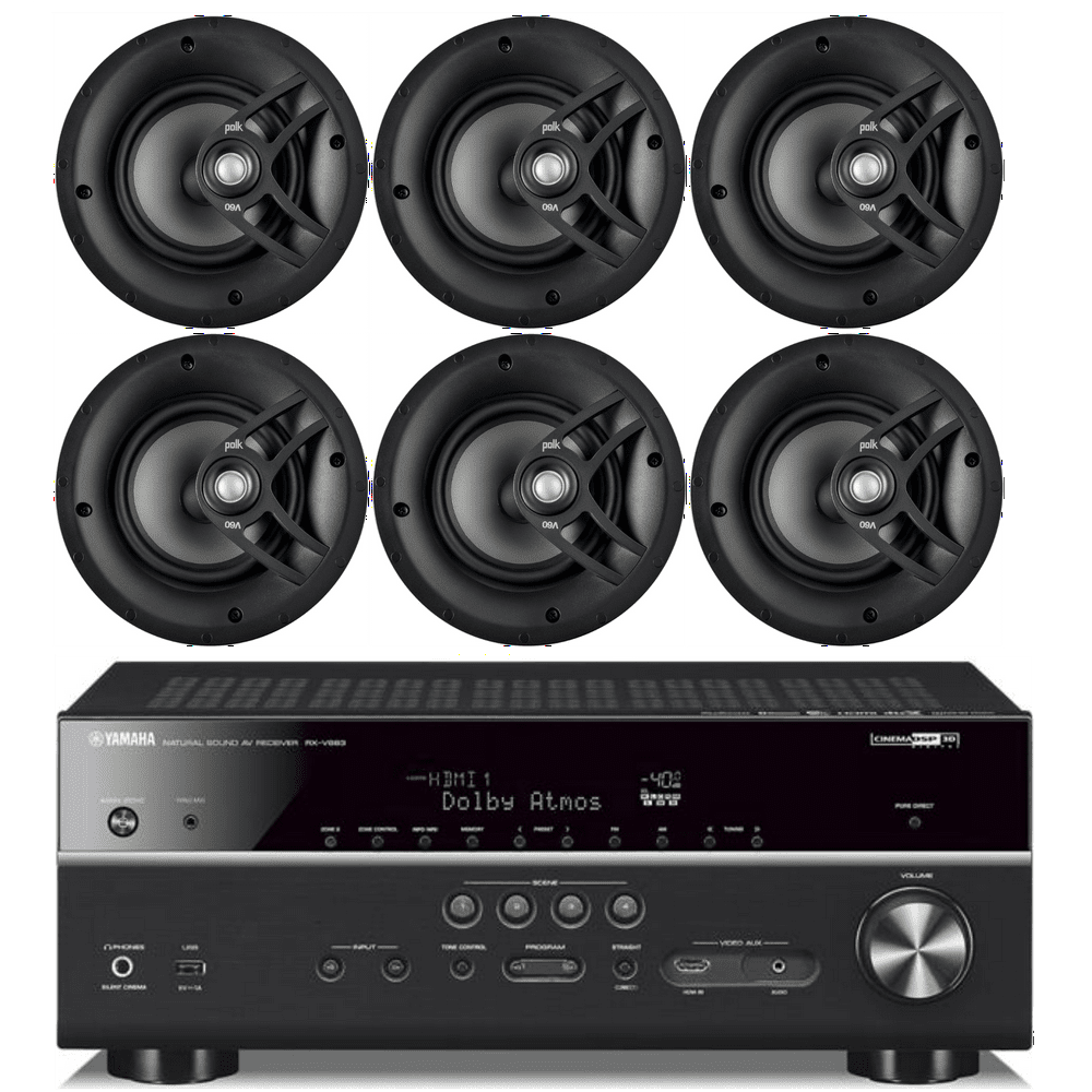 Yamaha 7.2Channel Wireless Bluetooth 4K Network A/V WiFi Home Theater