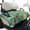 Tropical Palm Tree Flower, variant on Psesaysky Golf Cart Seat Covers Tropical Universal Golf Cart Seat Blanket with 4 Pockets and Handle Fit for EZGO TXT RXV/Club Car DS Precedent Front Seats 2-Person Seats, Blue Hibiscus Flower