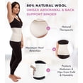 thumbnail image 4 of ITA-MED Wool Warming Support Binder Belt Brace, 2XL, 4 of 4
