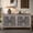 Antique brown, variant on Four Fluted Patterned Doors | Spacious Storage for Kitchen Essentials | Aesthetic and Functional Piece