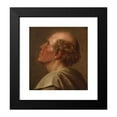 thumbnail image 2 of Johan Ludvig Lund 20x21 Black Modern Framed Museum Art Print Titled - Portrait Study, a Monk, 2 of 5