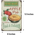 thumbnail image 2 of Kitchen Signs Wall Decor Rustic, Fresh Baked Goods Best in Town Vintage Retro Metal Tin Sign Wall Plaque Poster 8 x 12 Inches, Small, 2 of 7