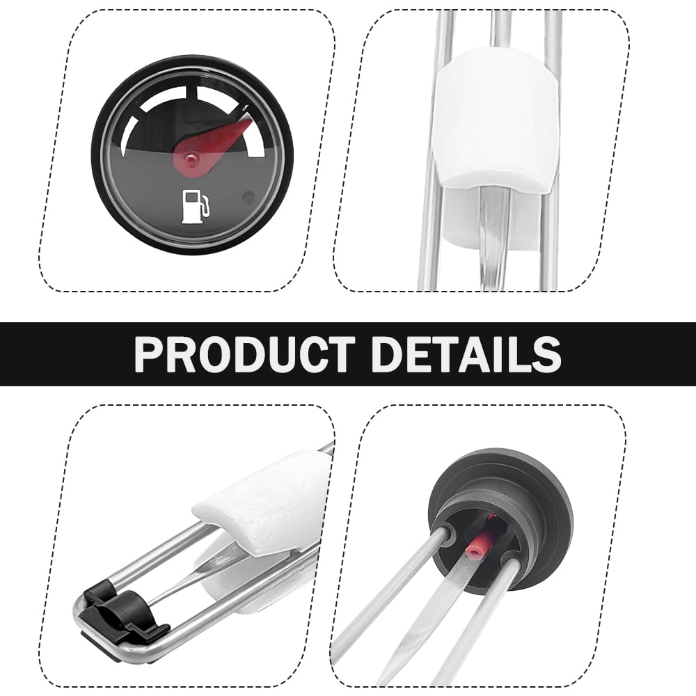 M MATI Fuel Gauge Gas Cap for John Deere Gator HPX XUV 620i 625i 825i 850D 855D Diesel Gas
