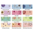 thumbnail image 4 of 2026 Mead® Paper Flowers Monthly Desk Pad, 4 of 4