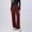 #Wine, variant on DPTALR Women's UPF 50 High Waisted Stretch Fabric Elastic Waist Trousers,White,Size M