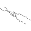MagnaFlow SYS C/B 67-70 Mustang 2.50inch w/Tru-X