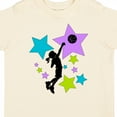 thumbnail image 4 of Inktastic Girl Playing Basketball Purple, Blue, Green Stars Boys or Girls Toddler T-Shirt, 4 of 5