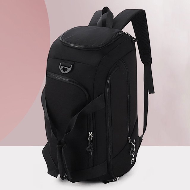 Bolso de hombro de lujo para mujer para hombre Maletín con ruedas Bolsas de gran capacidad (negro)