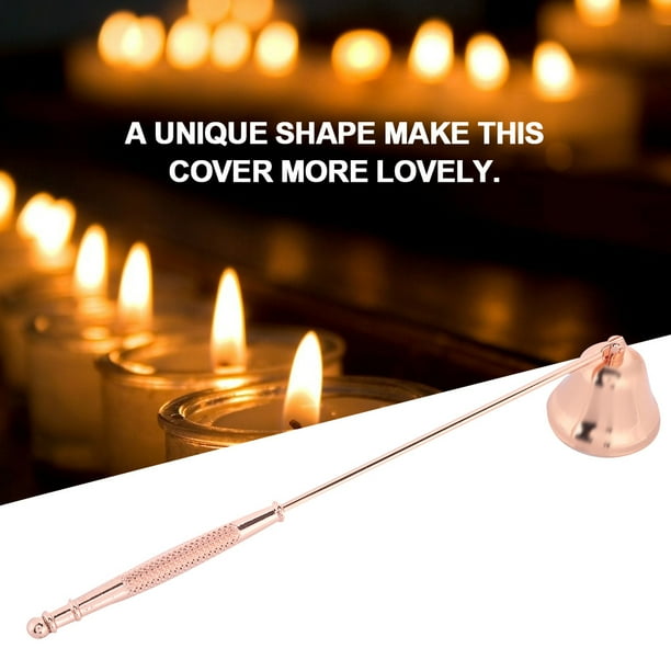 Extincteur De Bougie élégant Couvercle De Mèche En Forme De