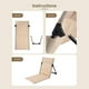 thumbnail image 4 of Outdoor Folding Beach Chair Camping Lightweight Single Chair Camping Portable Leisure Chair Travel Integrated Backrest Chair, 4 of 5
