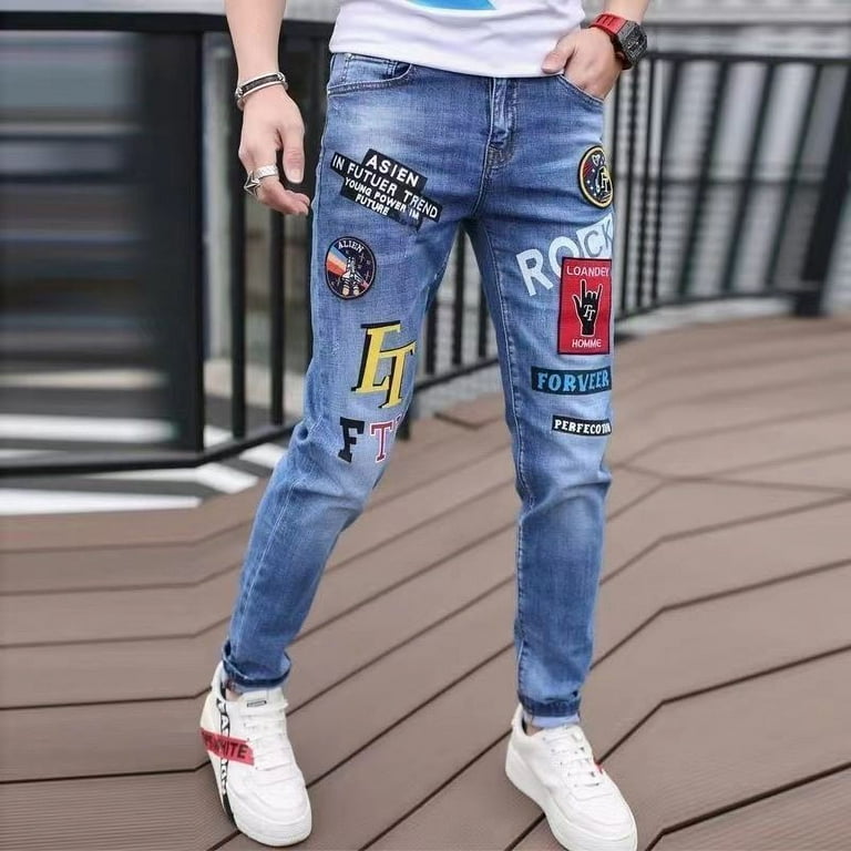 Nouveau jeans homme hot sale