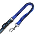 thumbnail image 2 of Chien Laisse en Nylon Bleu Réfléchissant Élastique Réglable Chien Élastique Bungee Chien de Transport Réglable Équipement Chien Plomb Câble de Formation Cordon pour Chien Chiot Extérieur, 2 of 9
