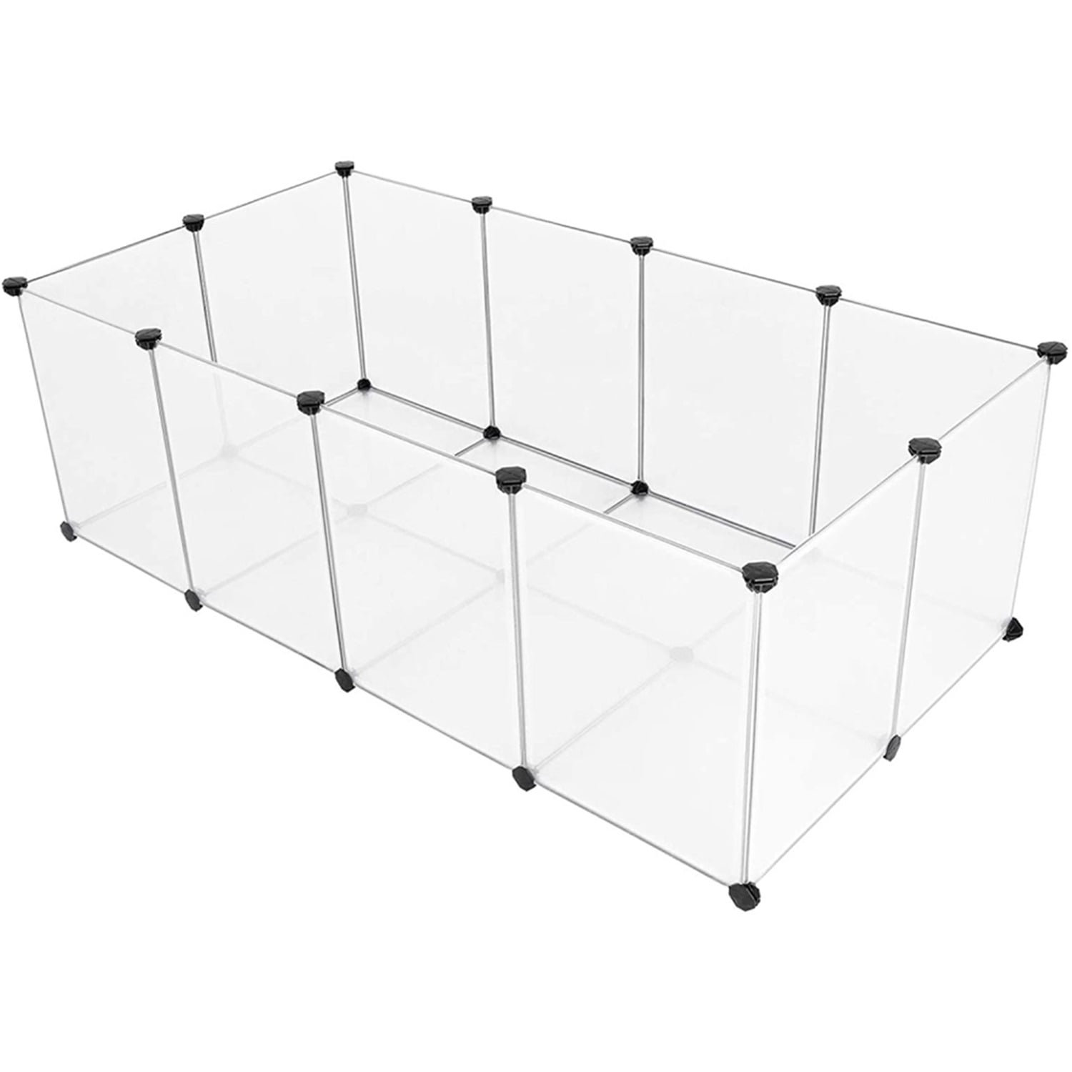 Pefilos Pet Playpen for Medium Dogs, Fence Cage with Bottom Pet Playpen for Small Animals Pet Playpen for Cats Guinea Pigs, Hamsters, Bunnies, Rabbits, White Pefilos Pet Playpen for Medium Dogs, Fence Cage with Bottom Pet Playpen for Small Animals Pet Playpen for Cats Guinea Pigs, Hamsters, Bunnies, Rabbits, White