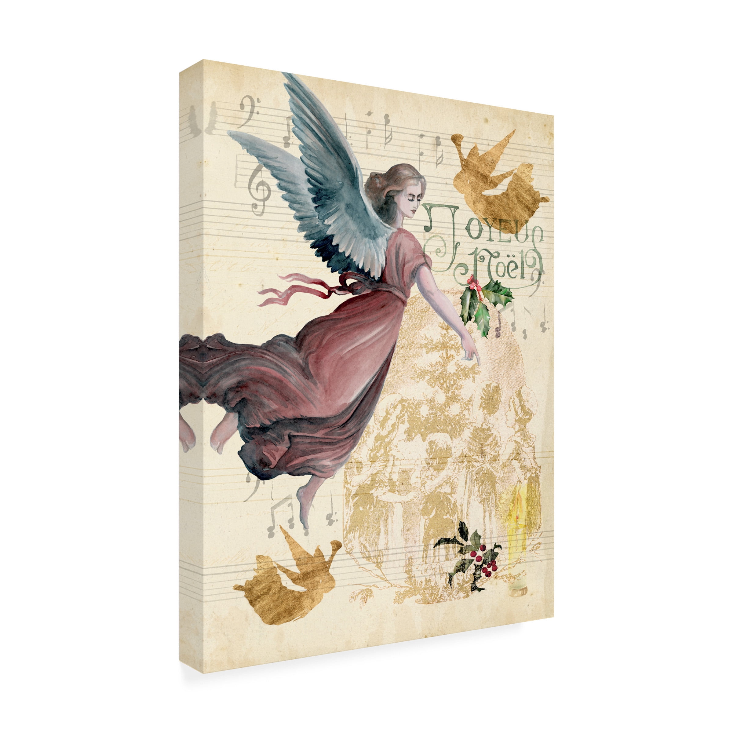 Jennifer Paxton Parker 'Christmas Greetings II' Canvas Art