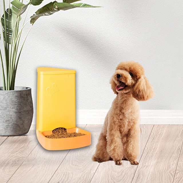 Alimentador automático de mascotas Yinane alimentador por gravedad duradero fácil de llenar